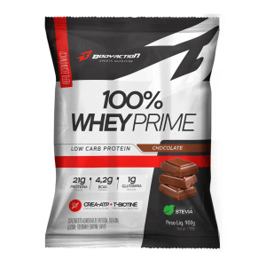 100% Whey Prime BodyAction Chocolate REFIL 900g