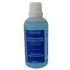 Removedor Esmalte Sanar Acetona 100 ml