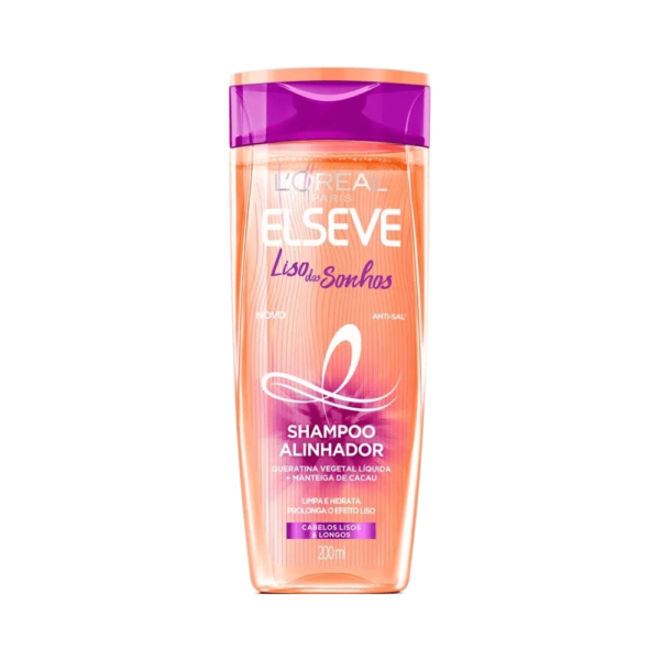 Shampoo Elseve Loreal Liso dos Sonhos 200ml