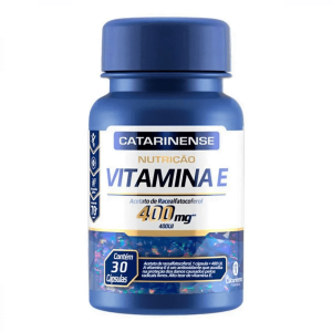 Vitamina E de 400mg em cápsulas da Catarinese Pharma