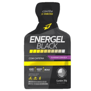 Energel Black com cafeína sabor Guaraná com Açaí - Sachê 30g