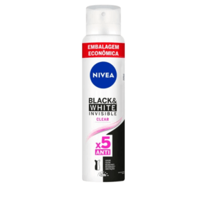 Desodorante Nivea Invisible Black & White Antitranspirante Aerossol