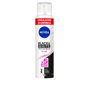 Desodorante Nivea Invisible Black & White Antitranspirante Aerossol